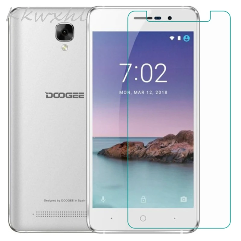 Закаленное стекло 9H для смартфона Doogee X10S защитная Пленка Для пленка экрана