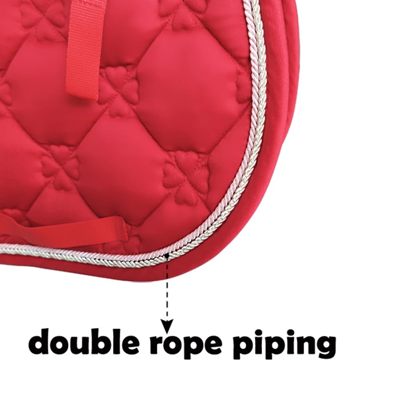 

Horse Saddle Pad Horse Riding Saddle Cushion Horse Accessory Breathable Performance Equipment Saddle Cover