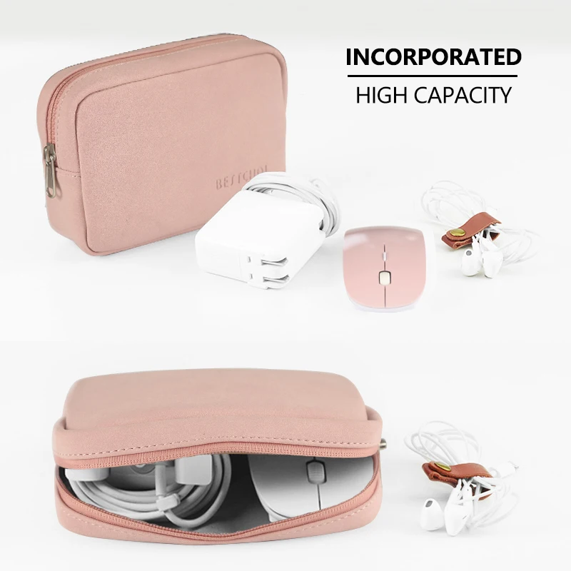 BESTCHOI Small Laptop Bag for Power Bank Mouse Waterproof Pouch Apple Macbook Notebook Pow | Компьютеры и офис