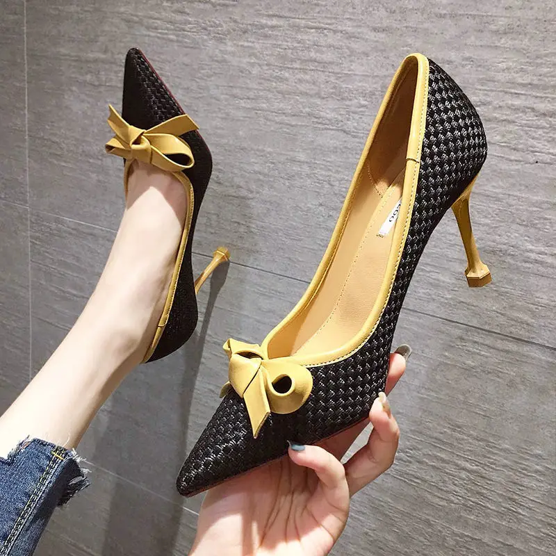 Туфли Cresfimix женские на высоком каблуке повседневная удобная обувь без застежки