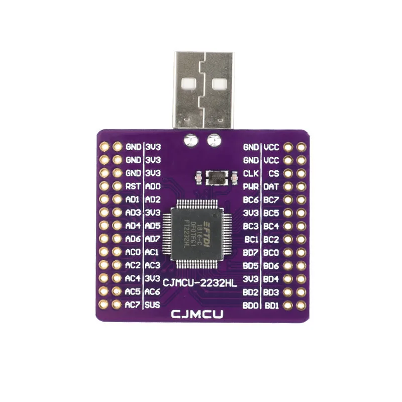 FT232H/FT2232HL USB к JTAG UART FIFO SPI I2C высокоскоростной Многофункциональный FT232H модуль