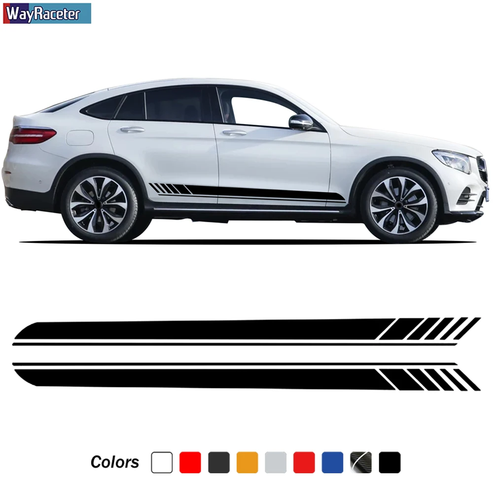 Наклейка на юбку с боковыми полосками Edition 1 наклейка для Mercedes Benz GLC Class X253 Coupe C253