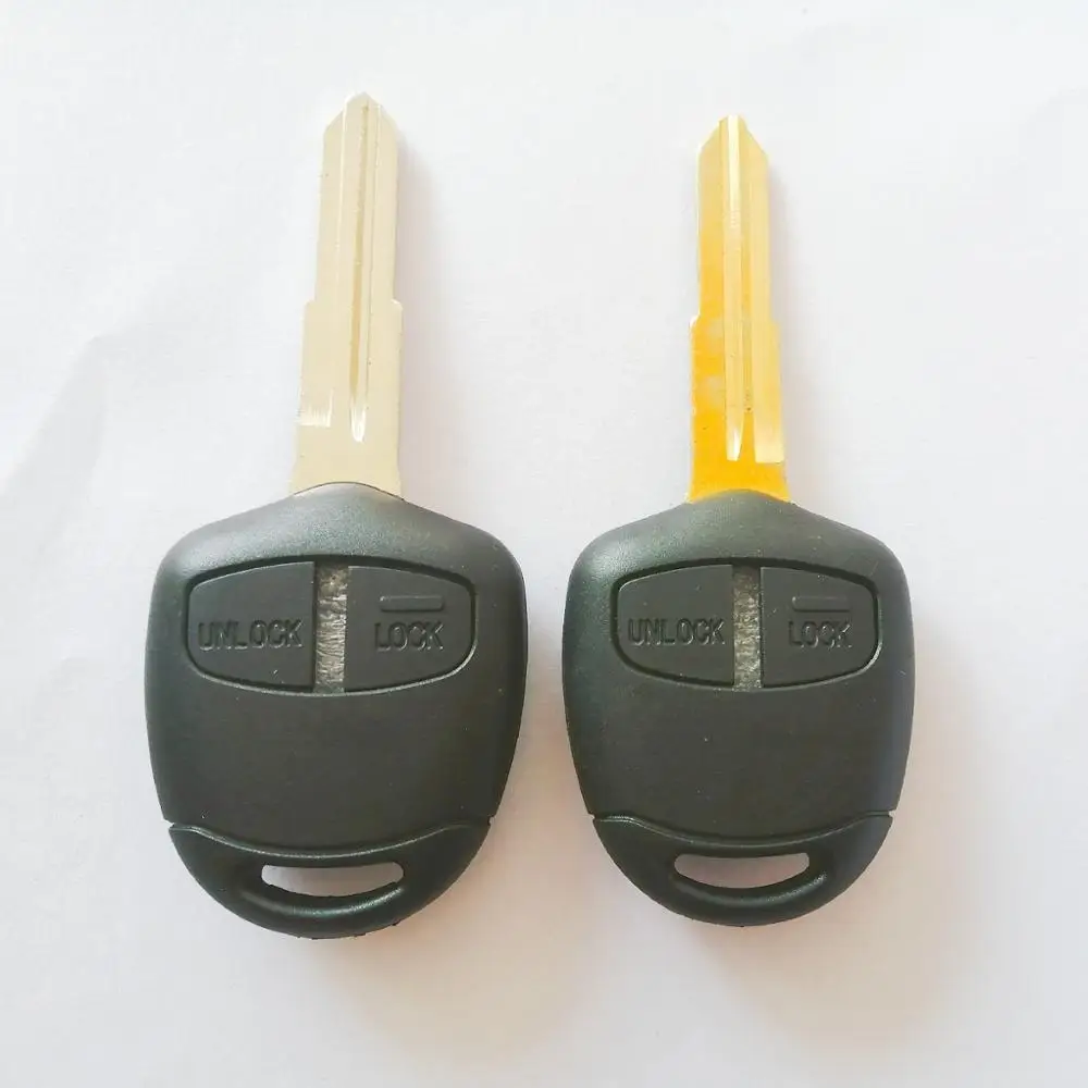 Чехол для дистанционного ключа с логотипом и 2 кнопками MITSUBISHI Lancer EVO Colt Outlander Mirage