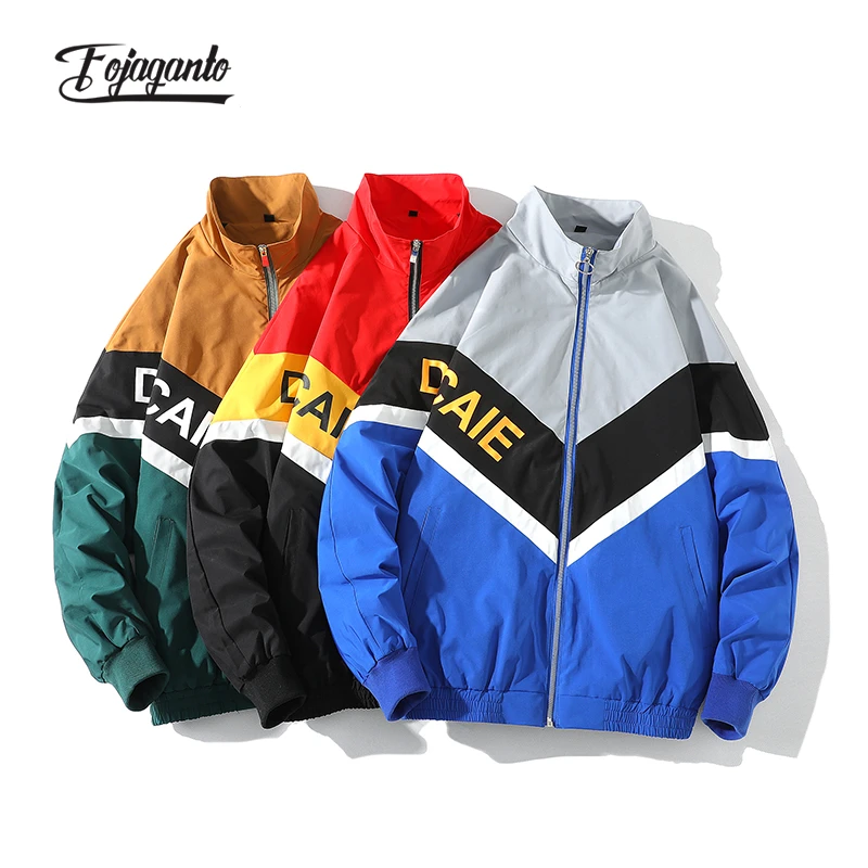 

Куртка мужская осенняя, с воротником-стойкой, подходящий жакет