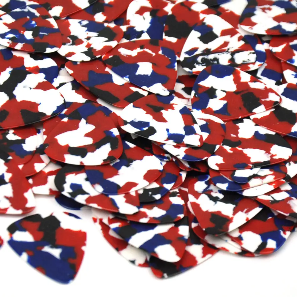 Много 100 шт Средний 0 71 мм галстук краситель целлулоидный медиатор Plectrums 2