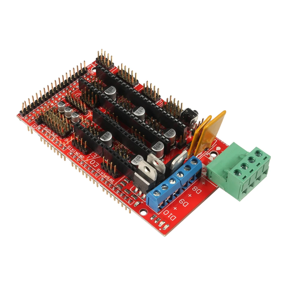 Aokin Ramps 1.6 Expansion Control Panel with Heatsink Upgraded 1.4/1.5 for arduino 3D Printer Board | Компьютеры и офис