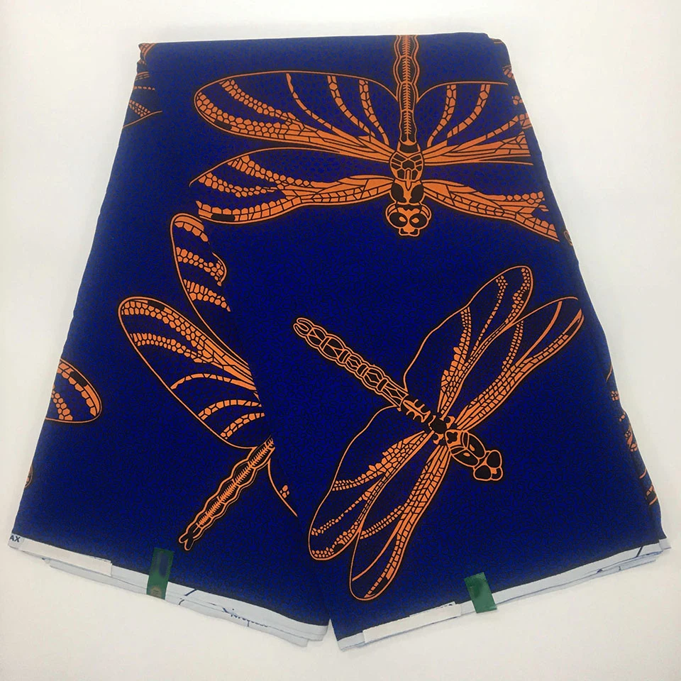 

6 Yards Mitex Wax Print/ African Fabrics Kitenge/Pagnes/Tissues Africain/ Lapa/Chitenge HS-106