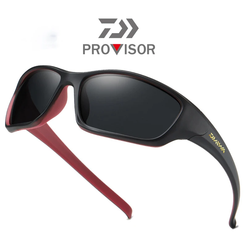 2020 мужские поляризованные солнцезащитные очки Daiwa для рыбалки, квадратные велосипедные солнцезащитные очки, многоцветные Модные солнцезащ...