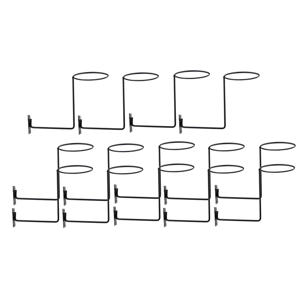 14pcs Aluminum Helmet Rack Wall Display Storage Holder Motorcycle Motorbike | Автомобили и мотоциклы