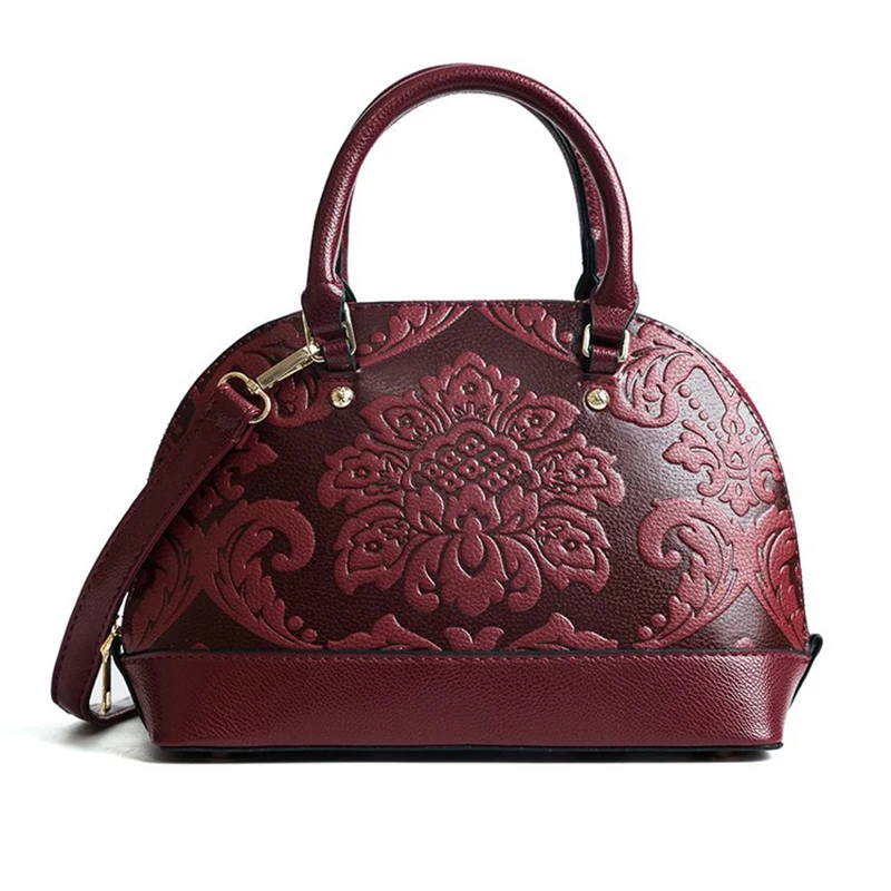 Новые женские сумки в китайском стиле на плечо ретро с тиснением национальном |