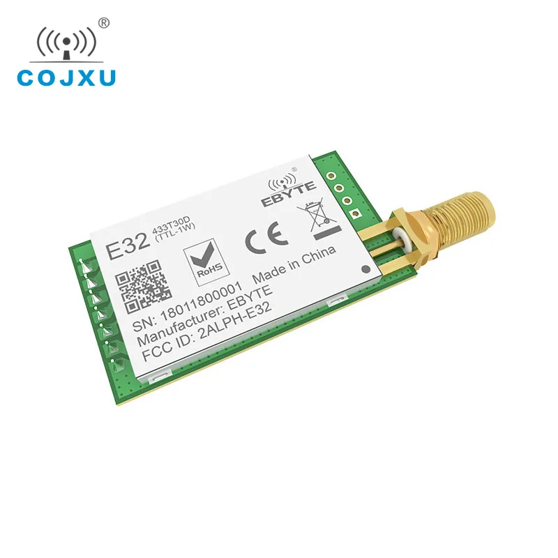 LoRa SX1278 SX1276 TXCO 433MHz 1W  Module E32-433T30D-V8.1 lora Transmitter UART 433t30d Long Range 8km Wireless rf Transceiver