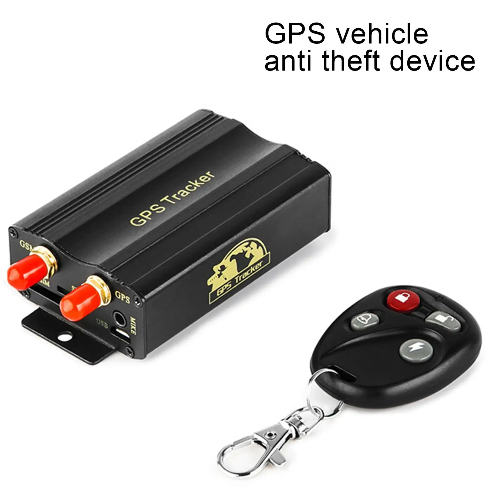 

Автомобильный GPS-трекер, устройство слежения с дистанционным управлением, Противоугонная сигнализация, GPS-трекер, алюминиевые Автомобильны...