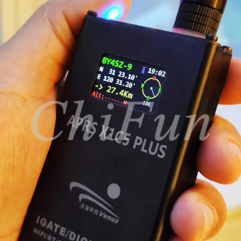 Портативный дорожный трек для ворот APRS X1C5 IGATE встроенный WIFI Bluetooth GPS USB 400D|Драйвер