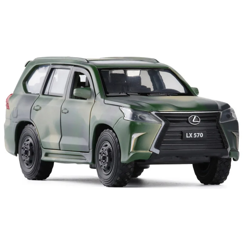 Горячая Распродажа 1:32 Lx570 внедорожная модель из сплава имитация литого