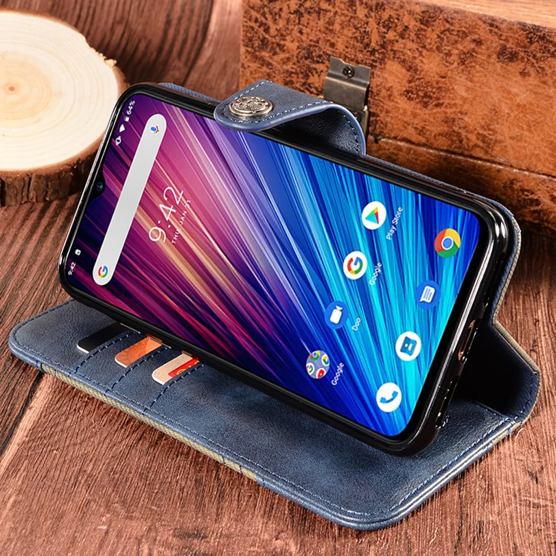 Чехол-кошелек для Umidigi F1 Play противоударный чехол на заднюю панель роскошный