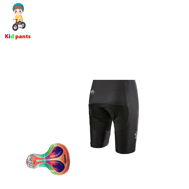 Aofly/белый милый детский короткий комплект из Джерси для велоспорта с героями