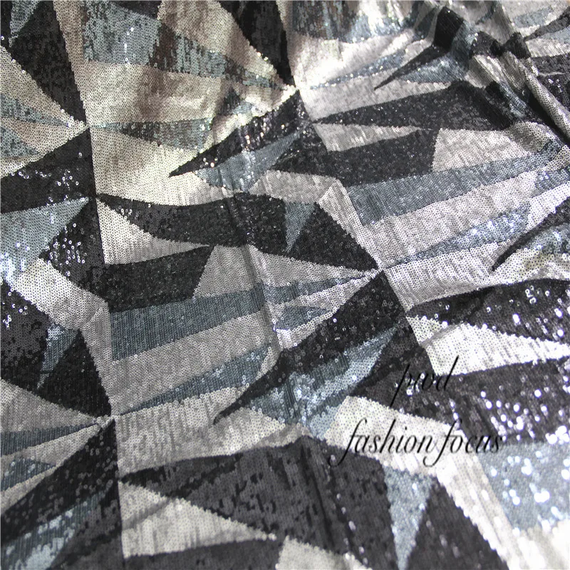 

Latest African Lace High Quality African French Net Tulle Lace Fabric with Sequins Embroidery for African Wedding
