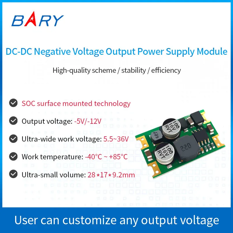 Φ понижающий модуль питания выход отрицательного напряжения 5 ~ 36 В до в 9 12 15 В/1 А
