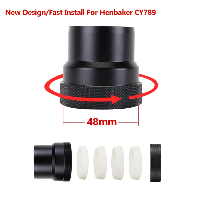 Быстрая установка рукав кронштейн адаптера Большие размеры 35 48 мм для Henbaker CY789 CY800