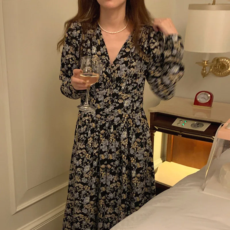 Женское длинное платье Onalippa на раннюю весну шикарное элегантное темпераментное