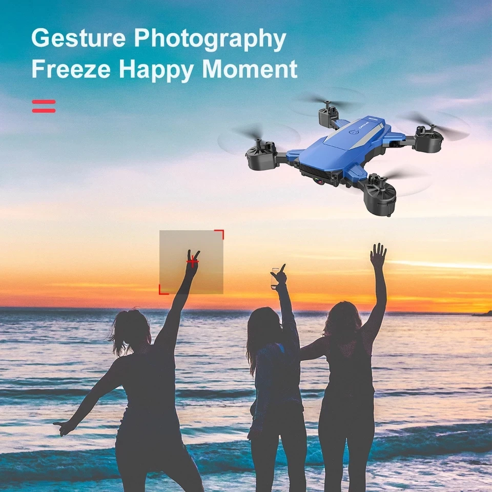 Новый мини Дрон с камерой 4K HD1080P HD Профессиональный Wi Fi FPV давление воздуха