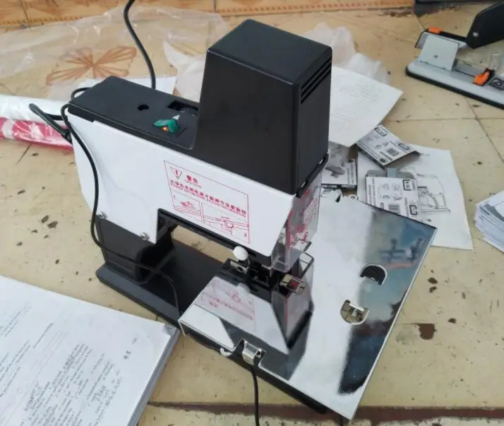 Электрический автоматический Быстрый степлер машина для связывания книг