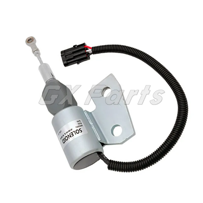 

3991168 3964628 электромагнитный клапан отключения подачи топлива подходит для Cummins hyundai экскаватор 4BT 24V