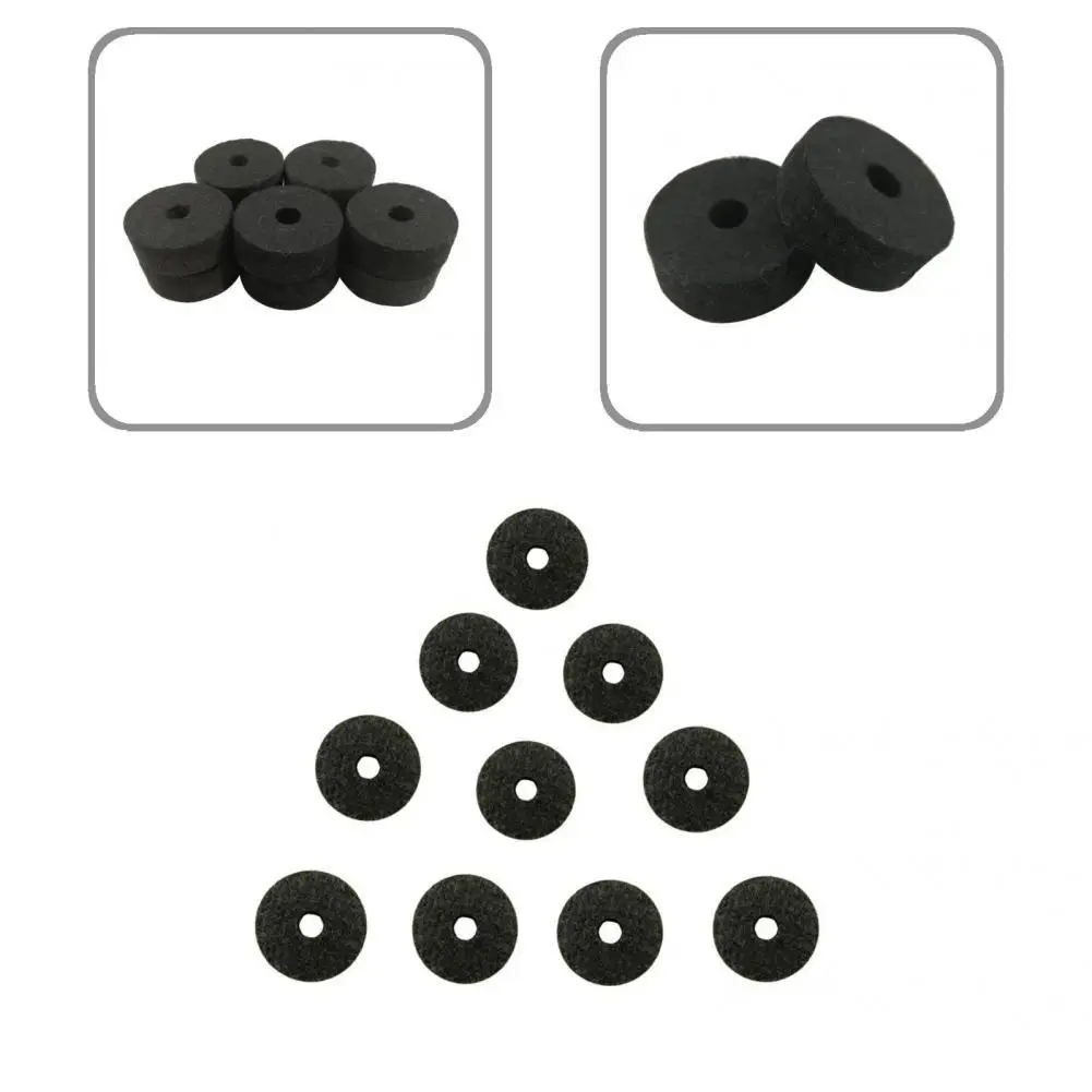 

Фетровые подушки для тарелок с защитой от царапин, удобная и отличная производительность, электрическая тарелка для барабана, фетровая под...