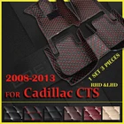 Автомобильные коврики для Cadillac CTS Sedan Four Door 2008 2009 2010 2011 2012 2013 Custom auto foot автомобильный коврик cover