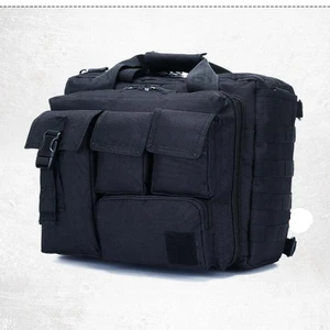 military tactical computer handbag molle laptop camera shoulder bag outdoor camping shoulder messenger bags free global shipping