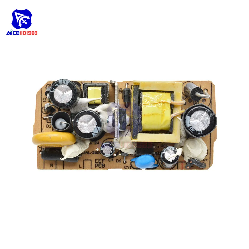 Diymore AC DC 12В 1A модуль источника питания переключателя|Интегральные схемы| |