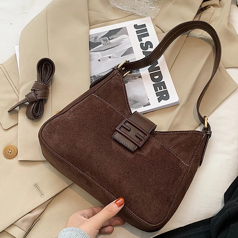 

2020 Retro Saddle Crossbody Bag Luxury Shoulder Bag Designer Handbag Lady Casual Shoulder Bag Fashion Brand Designer Bag