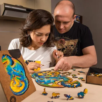Одежда высшего качества 3D Jigsaw деревянные головоломки каждое изделие выполнено в
