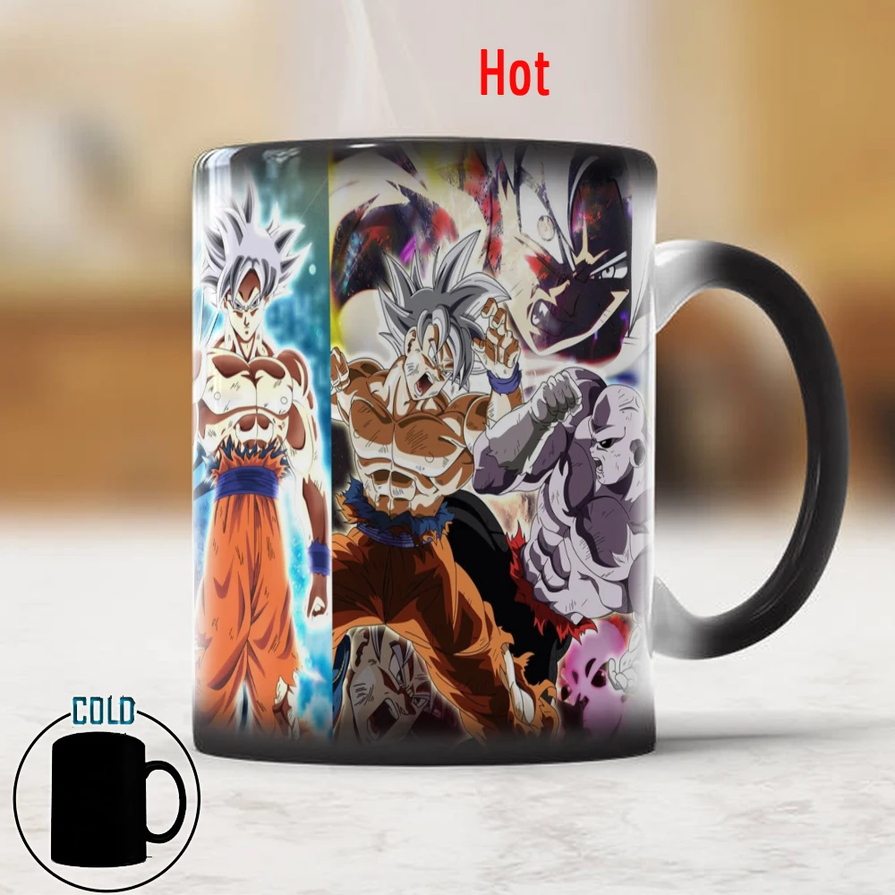 

Kung Fu Color Changing Mgaic Coffee Mug 350ml Ceramic Creative Tea Cup Christmas Gift Mug Dropshipping
