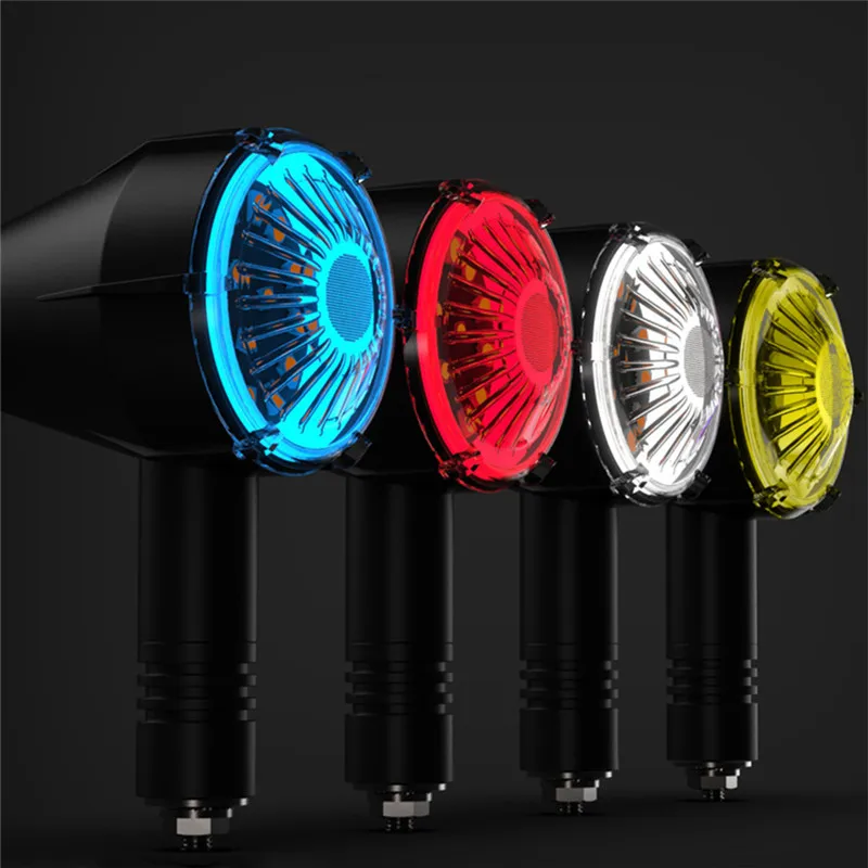 

1 шт., 4 провода, круглая лампа для поворота мотоцикла