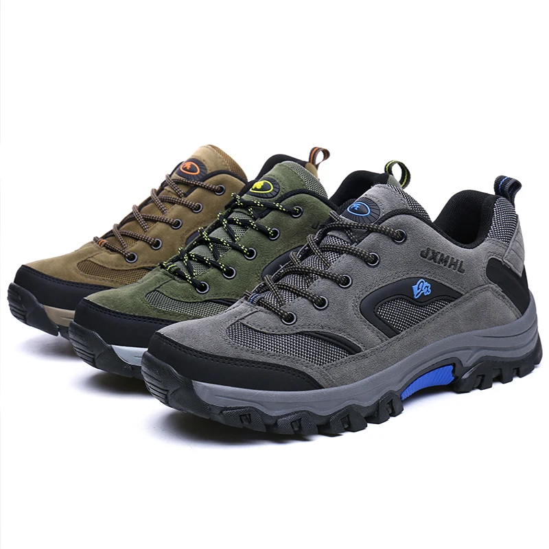 Jackshibo Hiking Upstream Shoes Boots For Men Outdoor Mountain Climbing Sports Sneakers Trekking Tourism Boots Camping Shoes