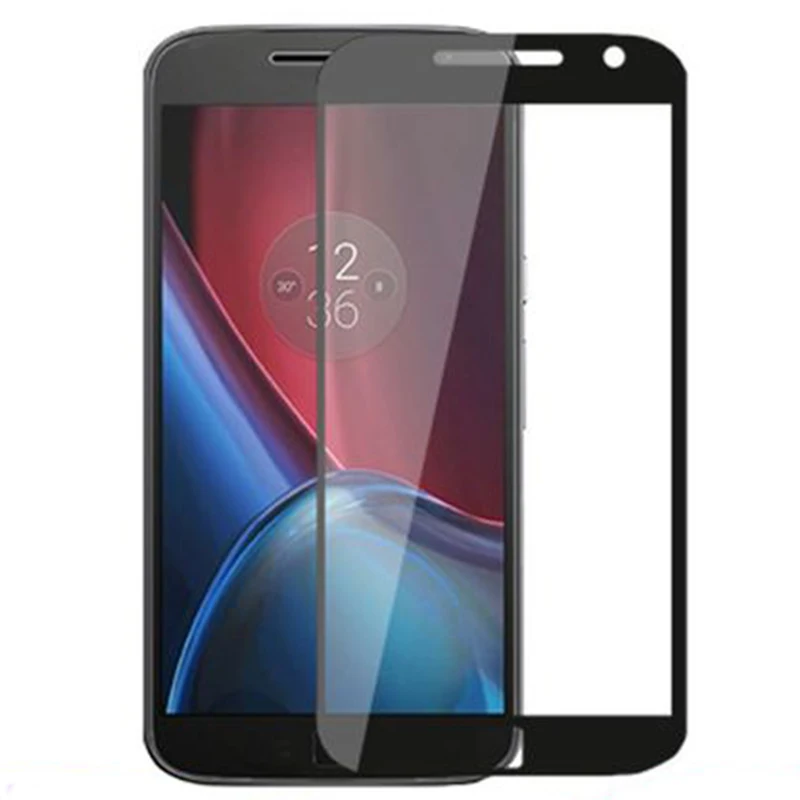 3D закаленное стекло для Motorola Moto G4 Plus полное покрытие 9H защитная пленка Защита