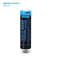 1pc imalent li ion 21700 4000mah rechargeable battery accessories suitable for led flashlight ms03