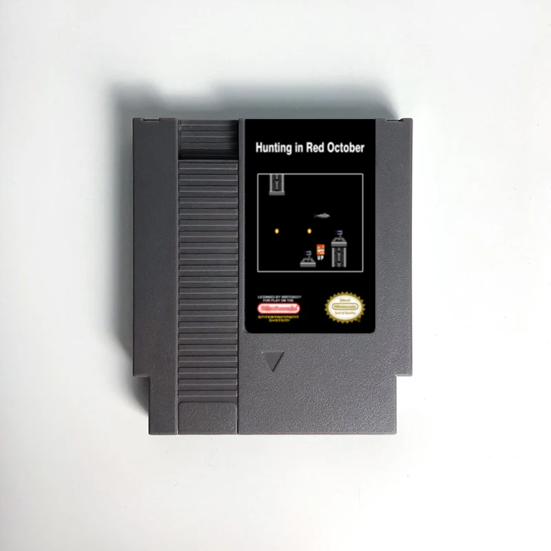 

Hunting in Red October Game Cartridge For NES Console 72 Pins