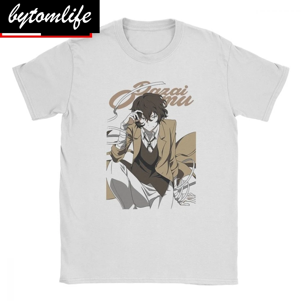Мужская футболка DAZAI с рисунком Осаму бунгау бродячие собаки 2020 чууя накахара