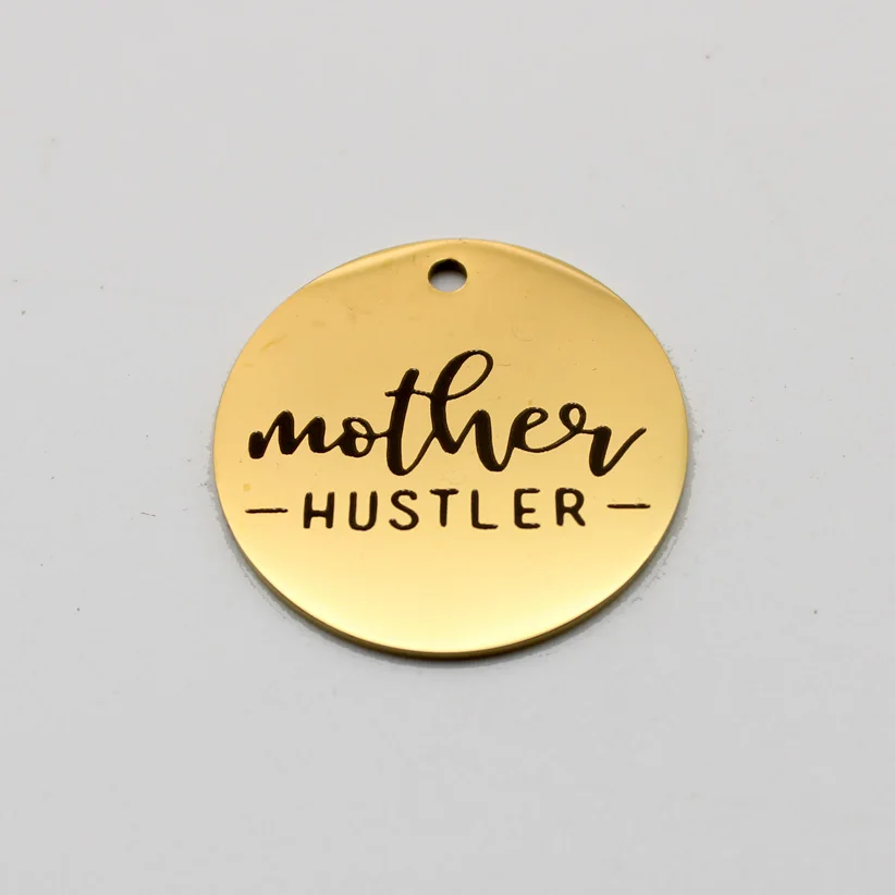 Подвеска с зеркальной поверхностью из нержавеющей стали | Ювелирные наборы и