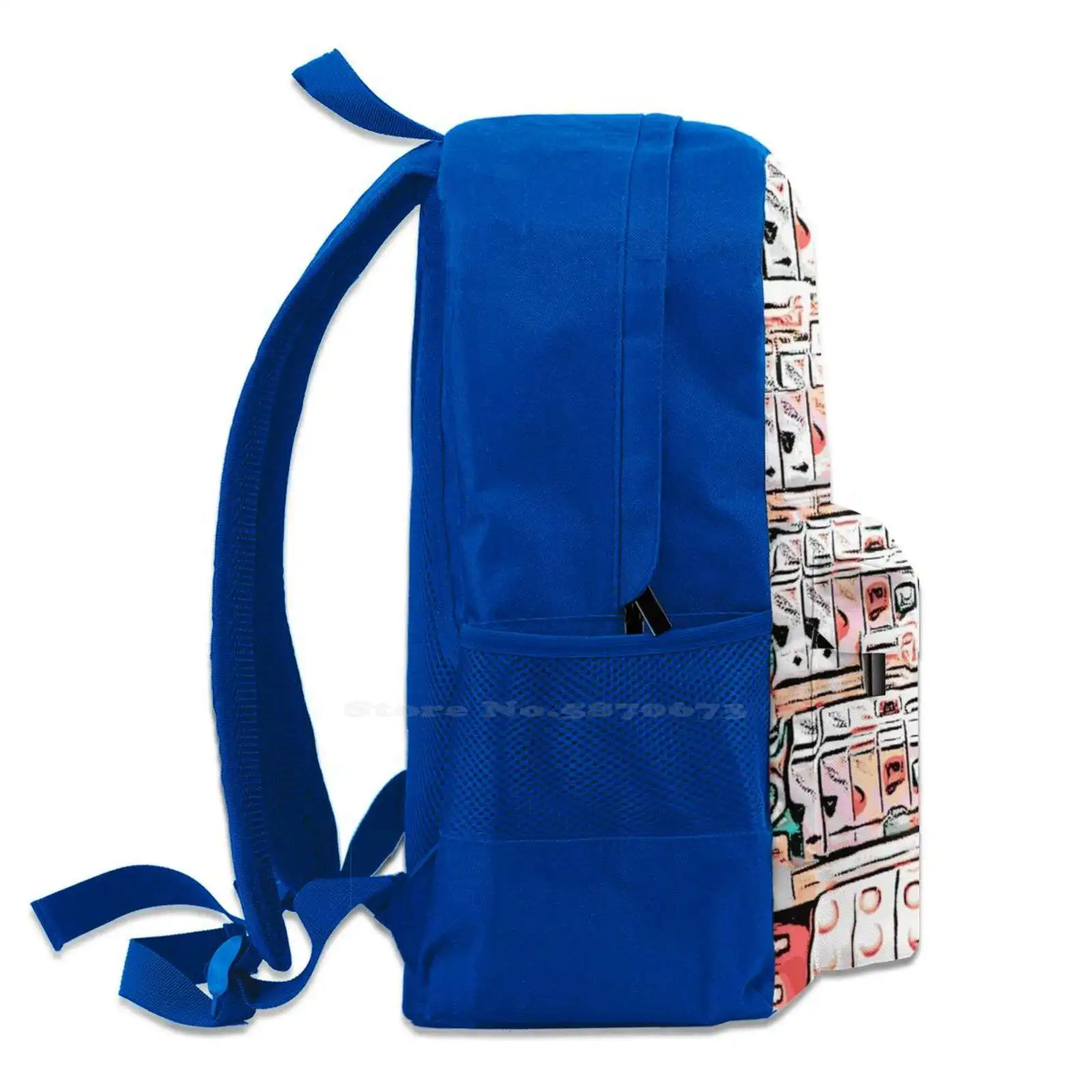 Soft Peach Milk Juice Carton Beverage Backpack For Student School Laptop Travel Bag Soft Peach Milk Juice Beverage Drink