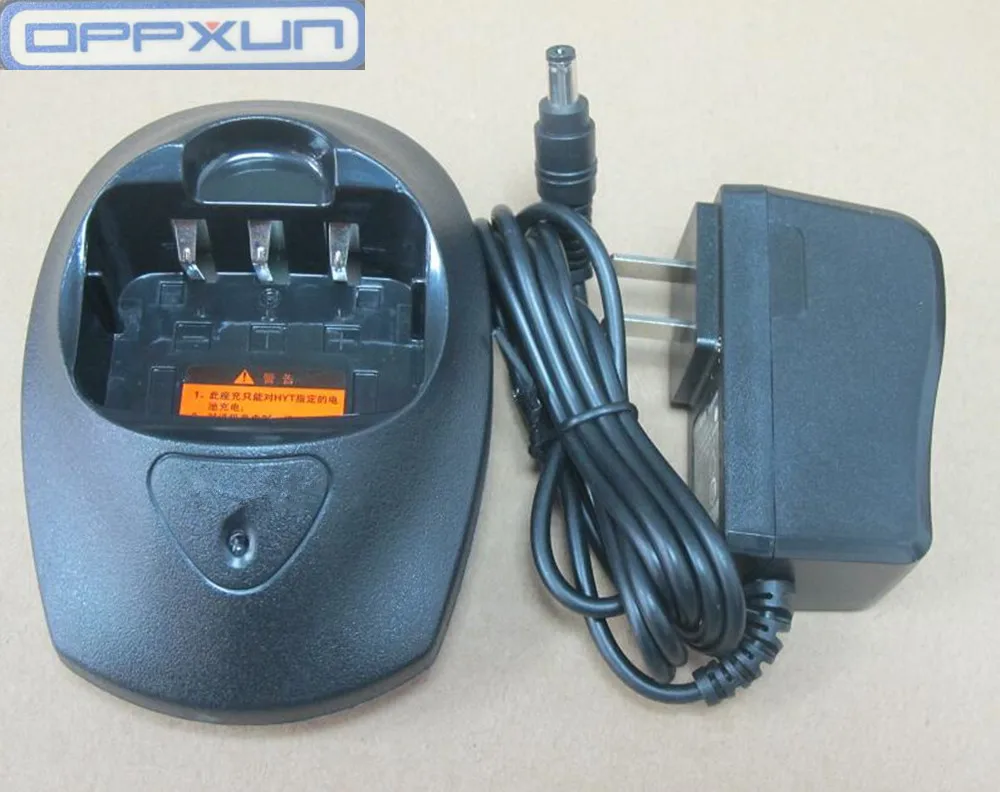 

OPPXUN 110-240 v Batterij oplader voor HYT TC600 radio
