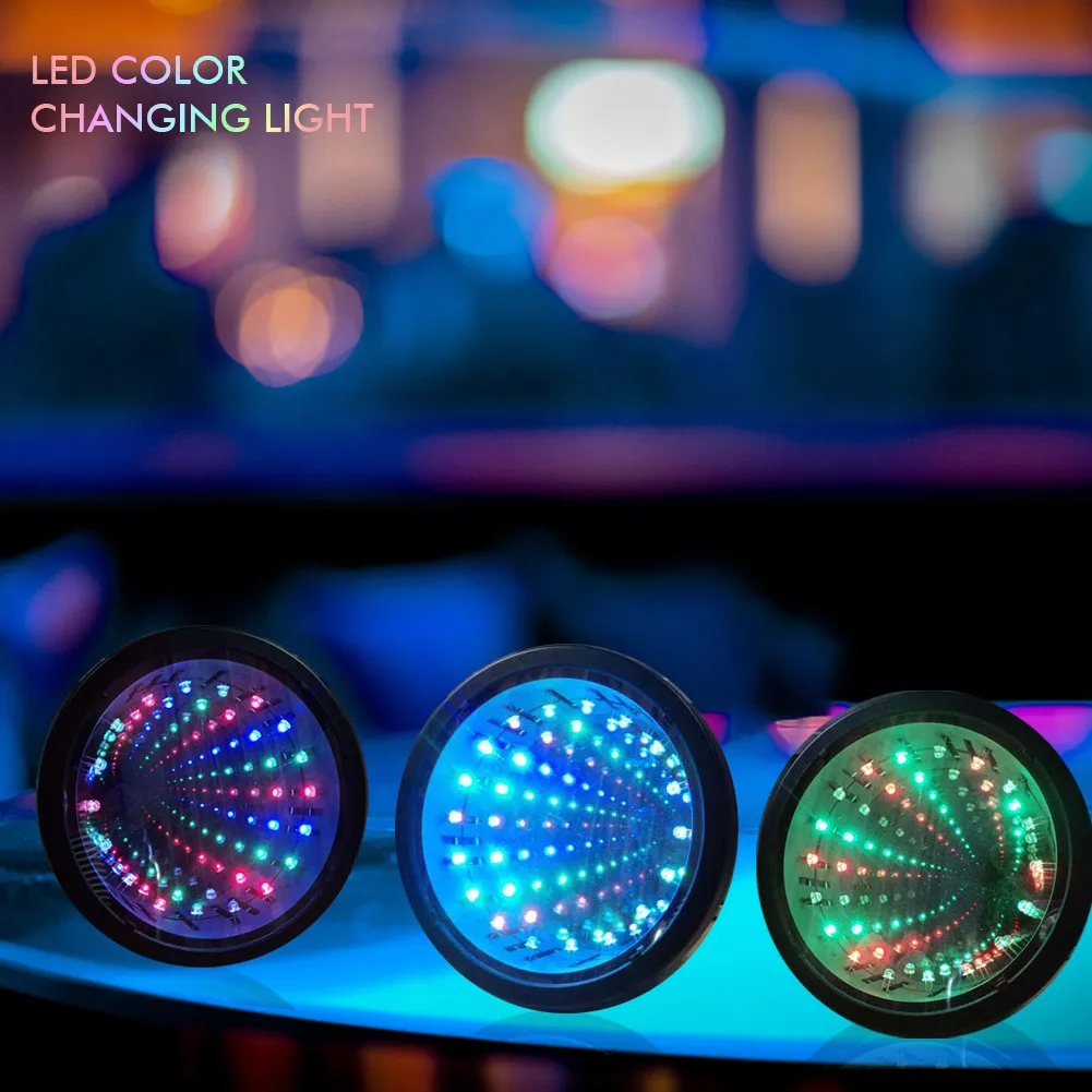 Туннельная лампа для спальни 3D светильник из АБС-пластика с сенсорными