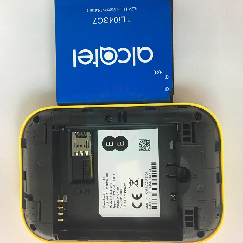 Разблокированный EE 4GEE Wifi 2 Alcatel LinkHub EE120 600 Мбит/с LTE Cat120 Портативный 4G LTe Wi Fi 4g