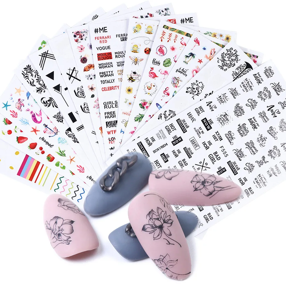 1 шт. наклейки для ногтей с надписью Россия|Стикеры и наклейки| |