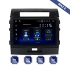 Автомобильный радиоприемник Android 9,0 2 Din GPS для Toyota Land Cruiser LC200 2008 - 2013 PX6 DSP IPS HDMI Carplay 4 Гб 64 Гб RDS WIFI USB BT карта
