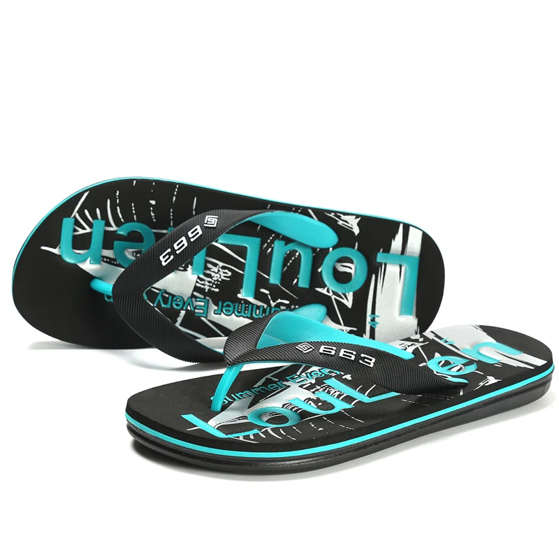 High Quality Brand Hot Sale Flip Flops Men Summer Beach Slippers Men Fashion Concise Casual Men Slippers Summer Outdoor