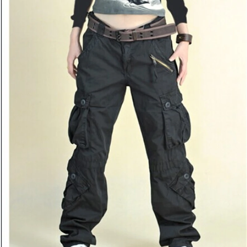 

New Arrival 2020 Plus Size 5colors Cargo Pants Women Hip Hop Loose Jeans Baggy Pants for Women Free Shipping