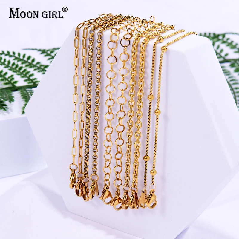 

Gold Stainless Steel Glasses Chain Strap Lanyard Fashion Reading Sunglasses Eyeglasses Women's Neck Chain Hangs Mask Holder